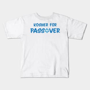 Kosher for Passover Design for Jewish holiday Pesach Star of David Kids T-Shirt